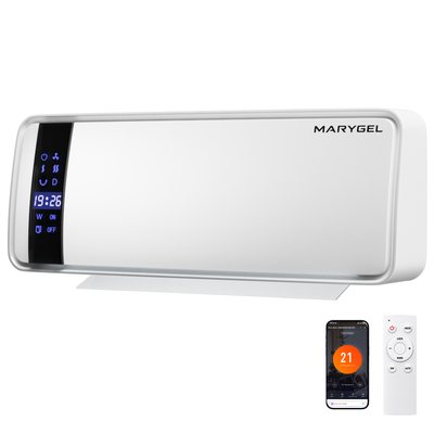 Wall Heater, 1500W Electric Space Heaters for Indoor Use